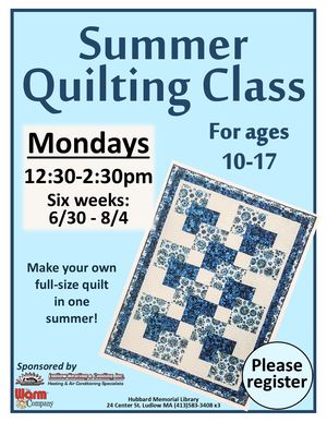 Summer Quilting Clas